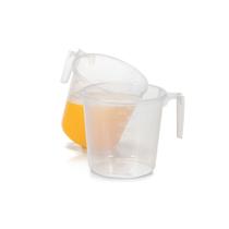 Jarra Medidora 600 Ml Plástico Graduada Alça E Bico Dosador Jarra Medidora 600 Ml Plástico Graduada Alça E Bico Dosador