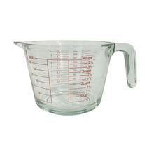 Jarra Medidora Graduada 1 Litro de Vidro com Alça e Bico Jarra Medidora Graduada 1 Litro de Vidro com Alça e Bico