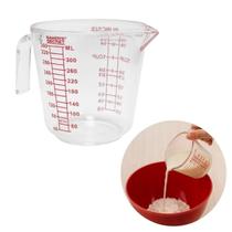 Jarra Medidora Graduada Cozinha Bolo 360ml Transparente Luxo Jarra Medidora Graduada Cozinha Bolo 360ml Transparente Luxo