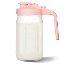 Jarra Mihlapi de Vidro 950ml com Tampa Hermética e Boca Larga Jarra Mihlapi de Vidro 950ml com Tampa Hermética e Boca Larga