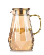 Jarra Nards C/Tampa 1,8L Vidro Suco Luxo Elegante - 123Útil