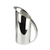 Jarra Oval para Água Saint James Infinity em Prata, 1,3 Litro, Luxo e Elegância para Mesa