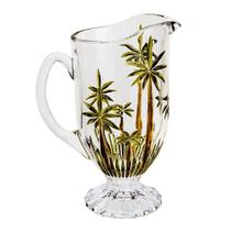 Jarra p/ Servir Cristal Palm Tree Sprayed Wollf 1,5ml
