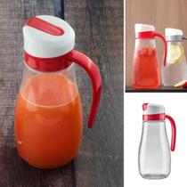 Jarra Paladio De Vidro Com Alça E Tampa Para Água Suco Jarra Paladio De Vidro Com Alça E Tampa Para Água Suco