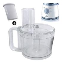 Jarra para Multiprocessador Compatível Philips Walita Ri7620 Ri7625 Branco