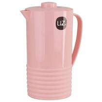 Jarra para Suco Água Plus 1,8 Litros Plástico ROSA Sólido UZ