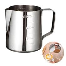 Jarra Pitcher 350ML Barista Leiteira Cremeira Inox Americana Copo Caneca Cafeteria Espumador Leite Jarra Pitcher 350ML Barista Leiteira Cremeira Inox Americana Copo Caneca Cafeteria Espumador Leite