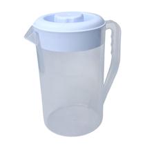 JARRA PLÁSTICA GRADUADA 2L COM TAMPA 20x20x12CM JARRA DE SERVIR BEBIDAS
