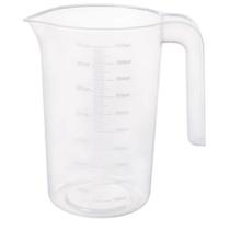 Jarra Plástica Medidora Dosadora Graduada 1L Transparente Jarra Plástica Medidora Dosadora Graduada 1L Transparente