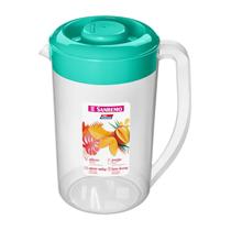 Jarra Plástica para Água Oval Vac Freezer Verde 3800ml - Sanremo