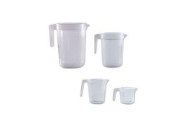 Jarra Plástica (Pp) Graduada Em Alto Relevo