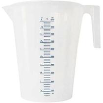 Jarra polipropile branca 5l c/escala alto relevo 2167 bremen