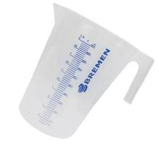 Jarra polipropileno branca 2lc escala relevo bremen