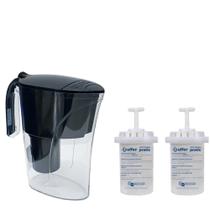 Jarra Purificadora Ulfer Pratic Bacfree Alcalina Com 2 Refis Pratic