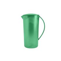 Jarra Redonda de Plastico Cristal 2L Verde Ou Martiplast