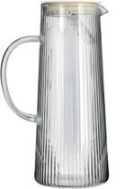 Jarra Reta Quartzo Vidro Borosilicato Premium 1200ml