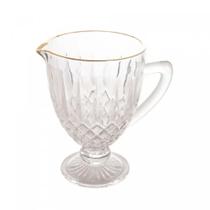 Jarra sem tampa wolff com fio de ouro greek 1 l vidro 35691 Jarra sem tampa wolff com fio de ouro greek 1 l vidro 35691