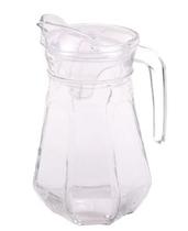 Jarra Suco Vidro 1,3 Litros Padaria Restaurante Bar Com Tampa Suco Água Vinho Drinks