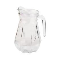 Jarra Suco Vidro 1,3 Litros Padaria Restaurante Bar Com Tampa Suco Água Vinho Drinks