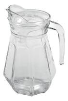 Jarra Suco Vidro 1,3 Litros Padaria Restaurante Bar Com Tampa Suco Água Vinho Drinks