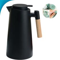Jarra Térmica De Café Com Termômetro E Alça Verde Escuro Com Garantia