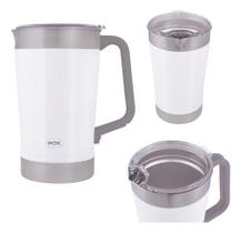 Jarra Térmica Inox 1,9l Resistente Frio Quente Alça Jug
