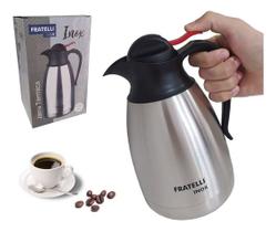 Jarra Térmica Inox Café Chá Quente Frio Garrafa Bule 1,2 L