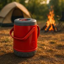 Jarra Térmica Pavia com Alça Dupla de 2,5 Litros com Bico para Chimarrão Chá Café