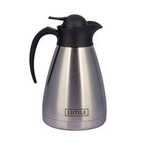 Jarra Térmica Steel One Lutile 1L Inox Mantém Quente e Frio Tampa com Bico Servir Antivazamento Café Chá Jarra Térmica Steel One Lutile 1L Inox Mantém Quente e Frio Tampa com Bico Servir Antivazamento Café Chá