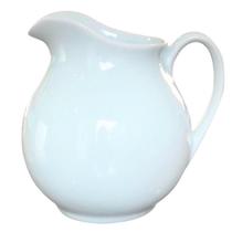 Jarra Tradicional de Porcelana Branca para Leite e Suco - 1,4L (2 Peças)
