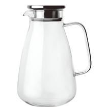 Jarra Twinkle de Vidro Borossilicato com Tampa em Aço Inox 2,2L - Fracalanza