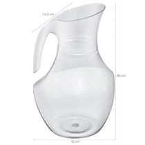 Jarra Valsa 2100ml Transparente Translucido Plastico