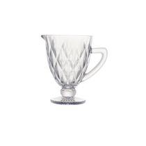 Jarra vidro agua suco diamond transparente 1300ml drinks