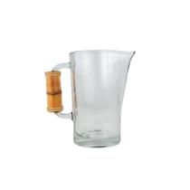 Jarra vidro alca bambu