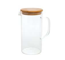 Jarra Vidro Boro c/ Bambu 1,3 L Mimo VD22365 Jarra Vidro Boro c/ Bambu 1,3 L Mimo VD22365