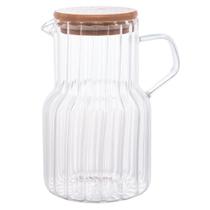 Jarra Vidro Borossilicato Bambu Lyor 1 Litro