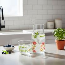 Jarra Vidro Borossilicato Le Jardin 560ml Moringa C/ Copo Jarra Vidro Borossilicato Le Jardin 560ml Moringa C/ Copo