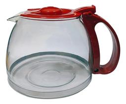 Jarra Vidro Cafeteira Britânia Cp30 Inox Vermelha