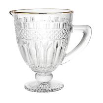 Jarra Vidro com Fio Dourado Brand 1L - Wolff