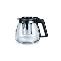 Jarra Vidro com Infusor Inox Chá Alça Bule Cozinha Fogão Café Chaleira Multiuso Utensílio Mesa Filtro