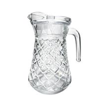 Jarra Vidro com Tampa 1,3L Transparente Suco Água Resistente Restaurantes Cozinha Almoço Jantar Jarra Vidro com Tampa 1,3L Transparente Suco Água Resistente Restaurantes Cozinha Almoço Jantar