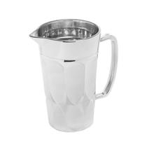 Jarra Vidro Curves Prateado Metalizado 1 Litro Bon Gourmet Jarra Vidro Curves Prateado Metalizado 1 Litro Bon Gourmet