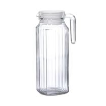 Jarra Vidro de 1 litro com Tampa Transparente Refrescos