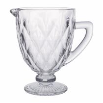 Jarra vidro diamond 1000ml transparente