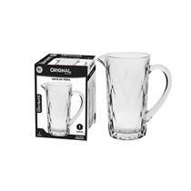 Jarra Vidro Duravel Diamente 1 Lt Suco Água Bebidas Vinho