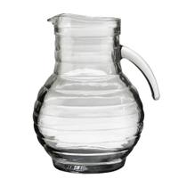 Jarra Vidro Espiral Água Suco Restaurante Buffet Bar 1500ml Jarra Vidro Espiral Água Suco Restaurante Buffet Bar 1500ml