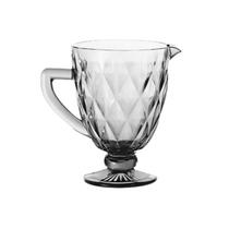 Jarra vidro suca agua diamond fume 1300 ml drinks buffet