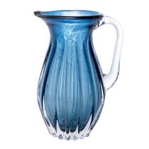 Jarra Wolff Italy de Vidro Azul 1,4L