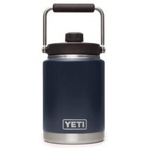 Jarra YETI Rambler de Meio Galão - Isolada a Vácuo, Aço Inoxidável com MagCap - Azul Marinho Jarra YETI Rambler de Meio Galão - Isolada a Vácuo, Aço Inoxidável com MagCap - Azul Marinho