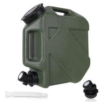 Jarro de água Digury 10L Camping sem BPA com torneira verde